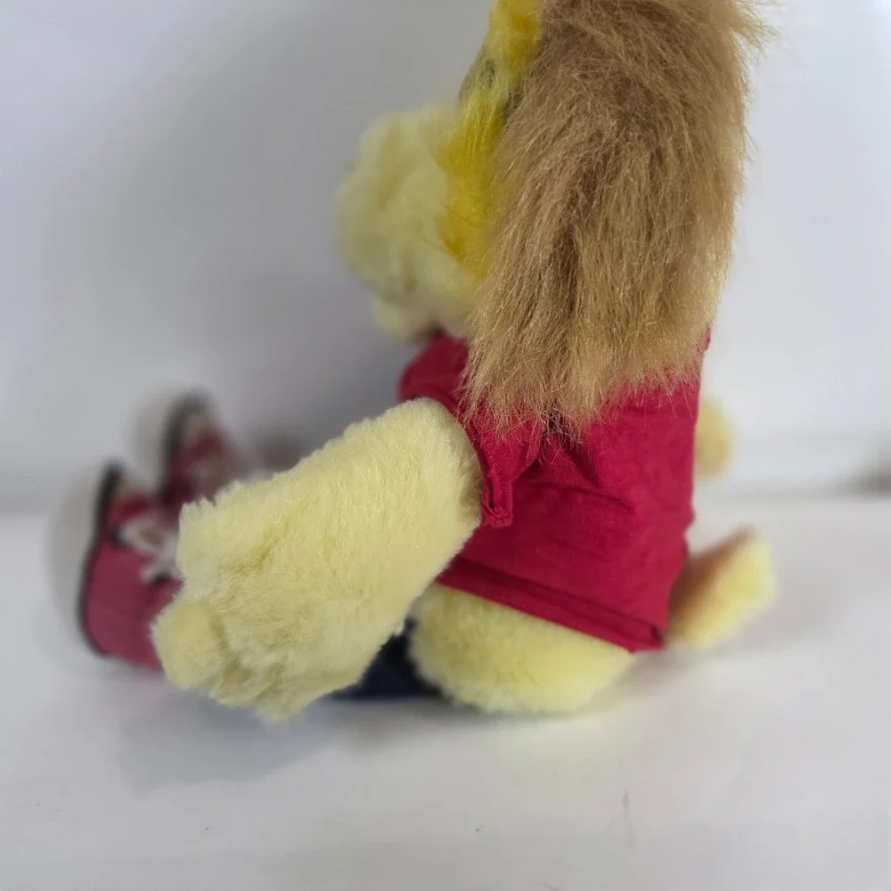 Vintage Addison Wesley Scott Foresman Jake Dog Plush Hand Puppet 16
